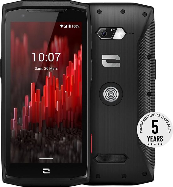 Foto: Crosscall core m5 rugged smartphone 64gb zwart