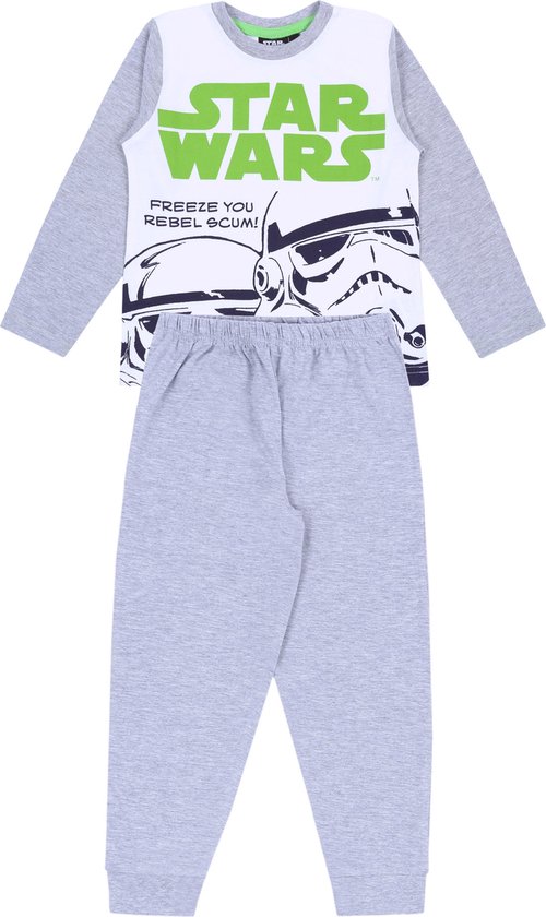 Pyjama Star Wars DISNEY gris et blanc