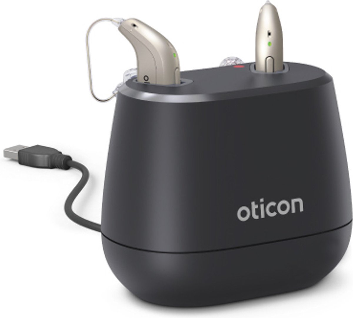 Goedkoopste Oticon bureaulader miniRITE
