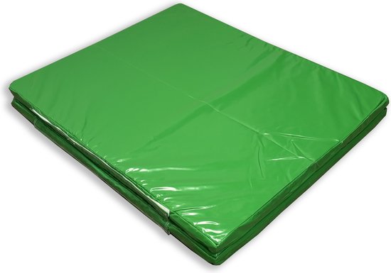 Valmat voor springkussen - Groen - 2 meter - Dubbel - Gecertificeerd van Jump Factory — afbeelding 2