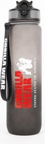 Gorilla Wear Gradient Water Fles 1000 ml - Zwart/Grijs