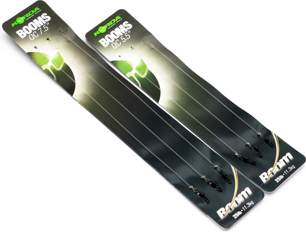 Ready Tied Booms Korda Karper Onderlijn - Onderlijn Karper - Karper Onderlijn Compleet - Karper Rigs - Karper Rig - Karperonderlijn
