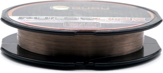 Guru - Pulse-Line | Ligne de pêche en nylon | 0,28 mm - Transparent