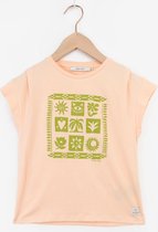 Sissy-Boy - Oranje T-shirt met print