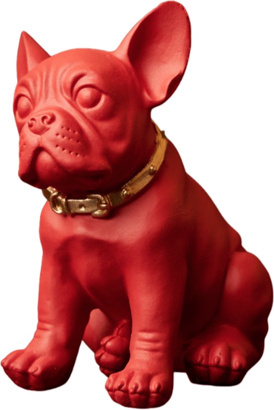 BLOGO The Ruggiero Collection “Bulldog Red” Polynesië Decoratie Handgemaakt W 9,0 x L7,0 x H 12,0 cm