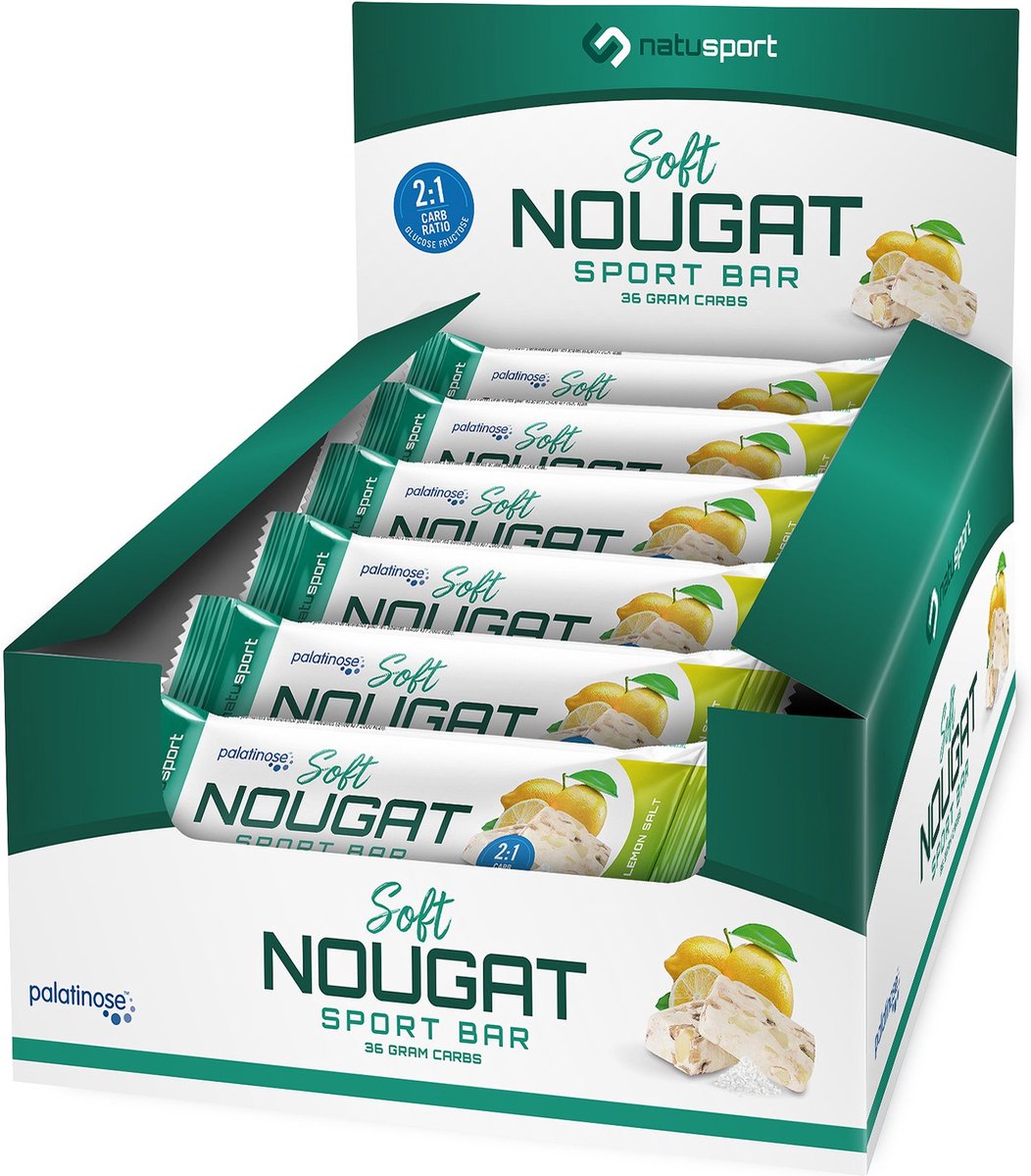 Goedkoopste Natusport Soft Nougat Sport Bar Lemon & Salt