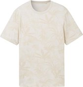Tom Tailor T-shirt T Shirt Met Print 1042130xx10 36427 Mannen Maat - M