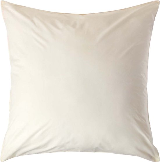 HOMESCAPES Copricuscino 60x60 cm in 100% Cotone – Fodera Decorativa con Cerniera Invisibile – Arancione Bruciato – Lavabile in Lavatrice
