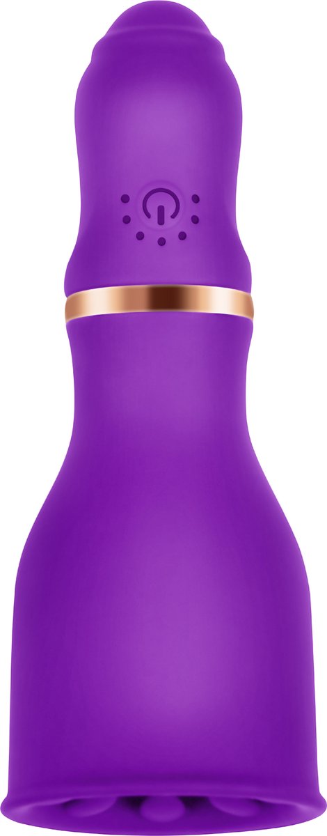 Goedkoopste Cupitoys® Vibrerende penis vibrator - Paars - 7 standen - Vibrators voor vrouwen en mannen - Sex toys voor vrouwen en mannen