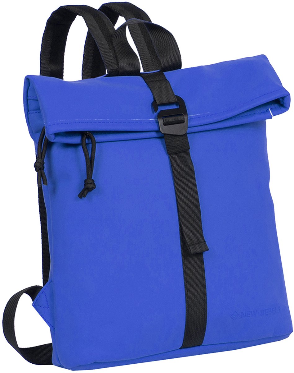 New Rebels Mart Los Angeles Kobaltblauw 7L Rolltop Rugzak Waterafstotend Lichtgewicht Mini Rugtas