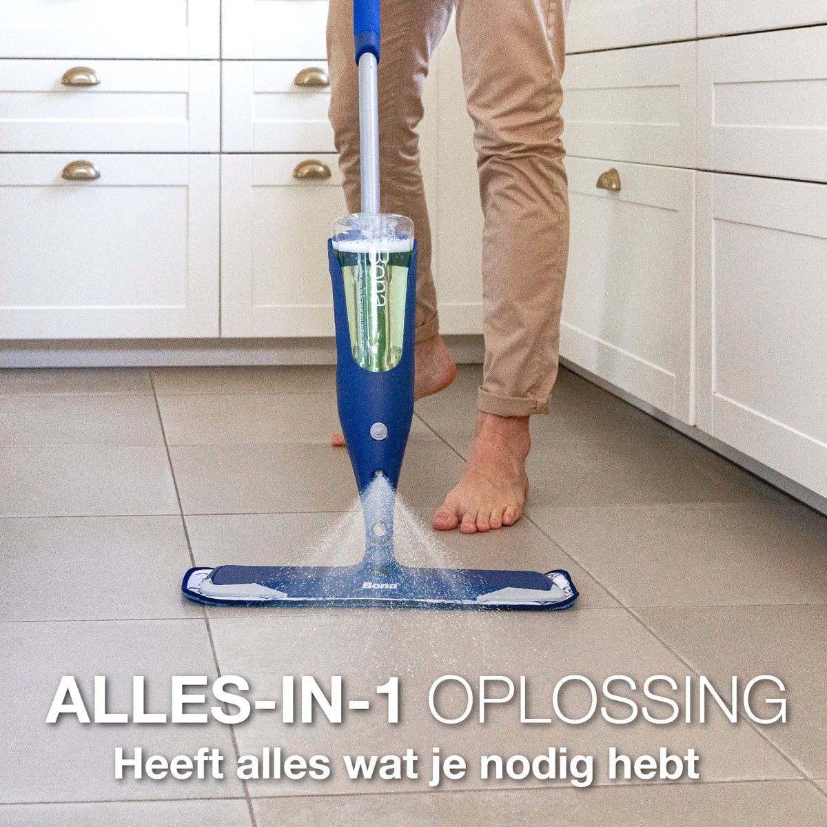 Bona Premium Spray Mop met extra pad en 850 ml patroon thumbnail 5