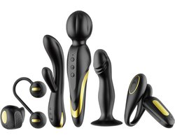 Pretty Love - Queens Luxury Collection - Vibrator - Afgewerkt met 18K Goud - Zwart