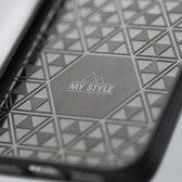 My Style Hoesje geschikt voor Samsung Galaxy A35 Telefoonhoesje Hardcase | My Style Tough Backcover Shockproof | Schokbestendig Galaxy A35 Telefoonhoesje | Anti Shock Proof - Zwart