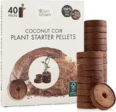 Kokos Zweltabletten met Voedingsstoffen - 40 Stuks