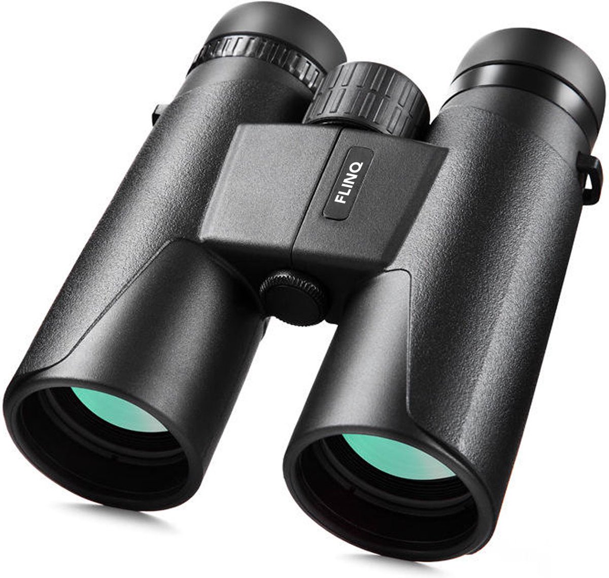 FlinQ Verrekijker 12x42 - Compacte Verrekijker voor Vogelaars - Ideaal voor Vogels Spotten - Voor Volwassenen en Kinderen - met Minimaal Nachtzicht