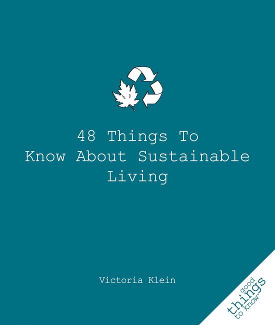 48 Things to Know about Sustainable Living - cover