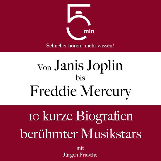 Von Janis Joplin bis Freddy Mercury - cover