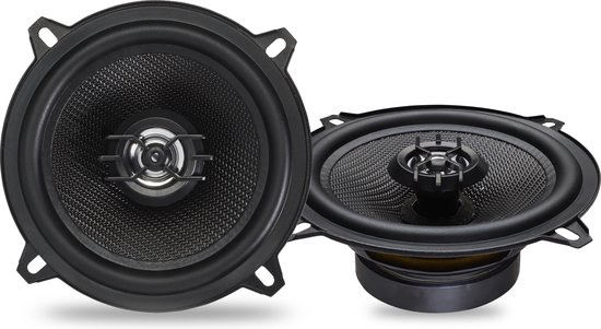Caliber Auto Speakers - 13 cm autospeaker - 30 mm Mylar Dome Tweeters - 200 Watt Totaal Vermogen - 2-Weg Coaxiaal Luidsprekers (CDS5)