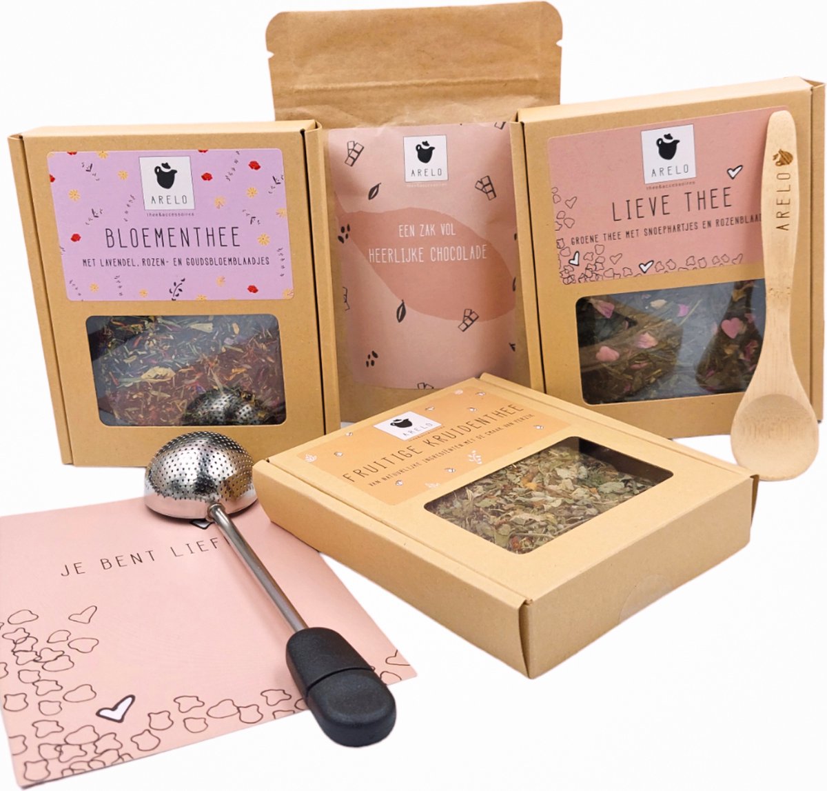 Losse Thee Chocolade Cadeau Pakket Vrouw Vriendin