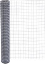 Maille de volière galvanisée | 100 cm. | Rouleau de 10 m. | 25x25 mm. | 1,0 mm.
