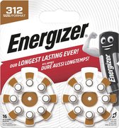 Energizer Knoopcel ZA13 1.45 V 16 stuk(s) Zink-lucht ENR EZ Turn & Lock (13)