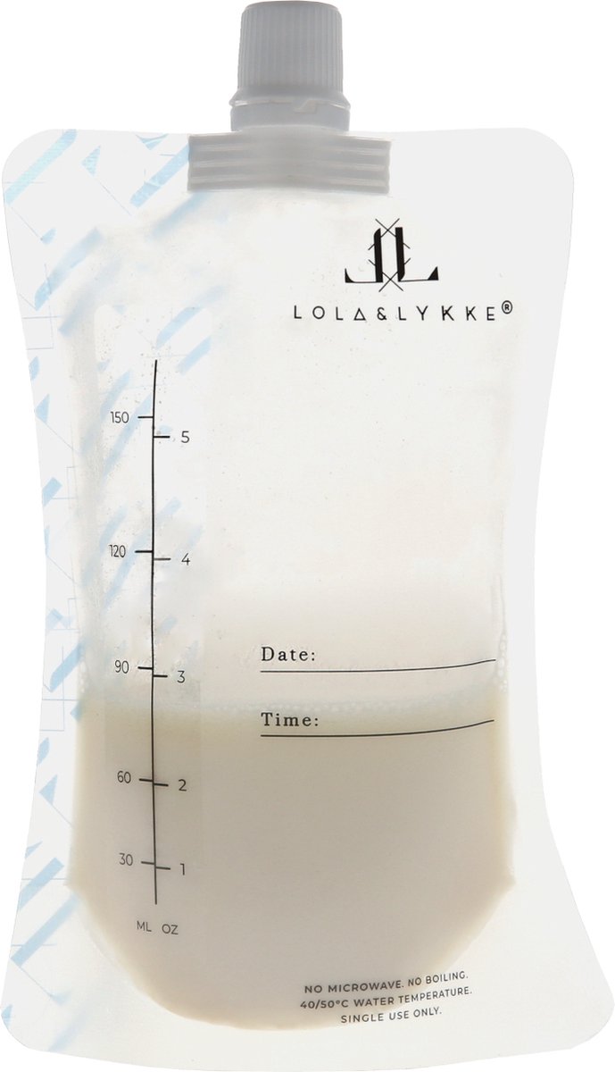 Goedkoopste Lola & Lykke Moedermelk Bewaarzakjes (10 stuks) Adapter