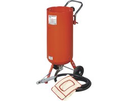 mobiele zandstraalketel 75 liter MW Tools CAT02010