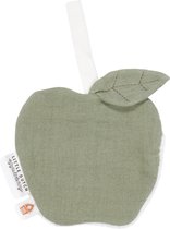 Attache-sucette Little Dutch Apple - Hydrophile - Olive