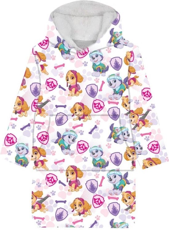 Abbigliamento Bambini Completo Paw Patrol Felpa E Leggings Per Bambini - Set Invernale Con Skye Ed Everest Vestaglio Bambino Invernale - 4