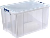 Plastic Opbergbox Prostore - 85 Liter (Int. afmetingen 37.5 x 57.5 x 38cm) met Deksel milk crate