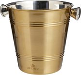 Barware 1L Gouden Enkele Muur Ijsemmer van Roestvrij Staal met Deksel ice bucket