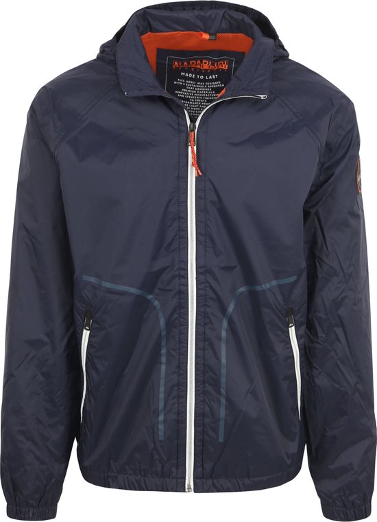 Napapijri - Jas Cloudy Navy - Heren - Maat L - Regular-fit