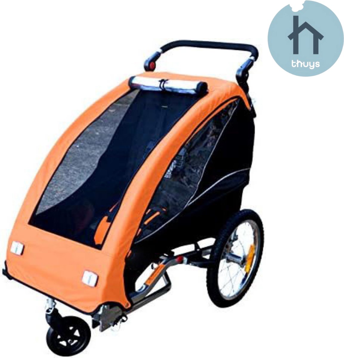 Thuys - Fietskar voor Kinderen - Kinderfietskar - Veilig - Comfortabel