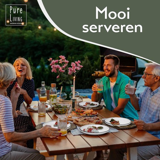 Luxe Serviesset- 24 delig - 6 persoons - Porselein