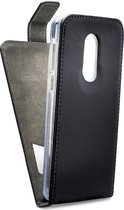Mobilize Classic Gelly Telefoonhoesje geschikt voor Alcatel 3 Hoesje Bookcase Portemonnee - Zwart