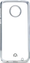Mobilize Gelly Doorzichtig Telefoonhoesje geschikt voor Motorola Moto G6 Plus Hoesje Flexibel TPU Backcover - Transparant