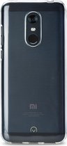 Mobilize Gelly Doorzichtig Telefoonhoesje geschikt voor Xiaomi Redmi 5 Plus Hoesje Flexibel TPU Backcover - Transparant