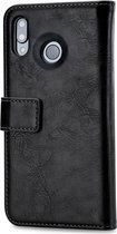 Mobilize Elite Gelly Telefoonhoesje geschikt voor Huawei Nova 3 Hoesje Bookcase Portemonnee - Zwart