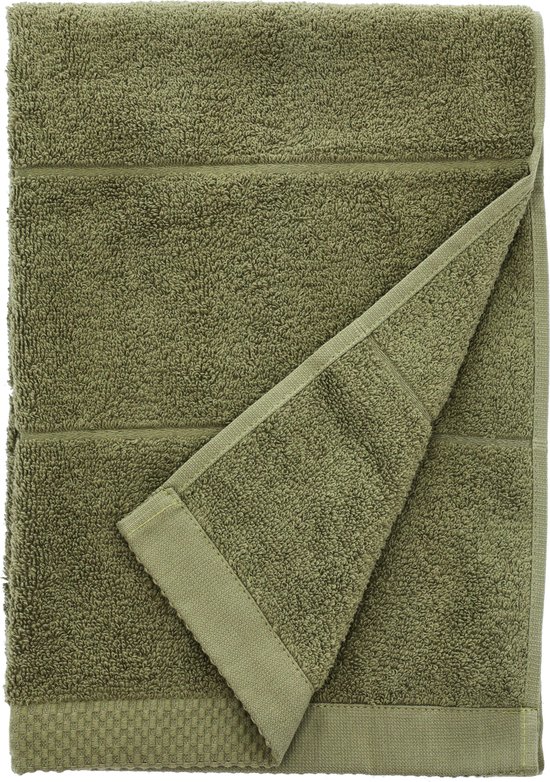 Södahl Line Handdoek 70 x 140 cm Olive