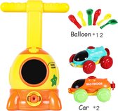 Toi-Toys Ballon Aangedreven Raketauto - inclusief 2 Auto's en 12 Ballonnen