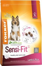 Fokker Dog Sensi-Fit Lam - Hondenvoer - 13 kg