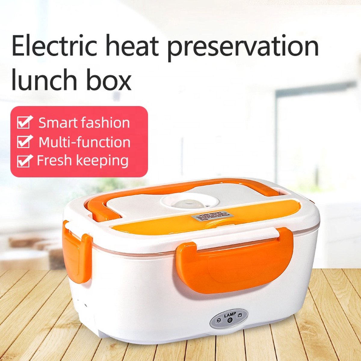 FreshHeat - Elektrische Lunchbox - Draagbare V