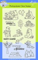 Camping Critters Stamp Set (LBD-S002) (DISCONTINUED)