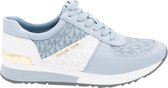 Michael kors Allie Trainer Dames Sneakers - Lichtblauw - Maat 39