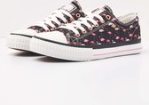 MASTER LO Dames sneakers laag - Zwart - maat 41