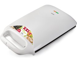 Domo DO9064C XXL gaufrier et appareil à croque-monsieur 1800 W Blanc
