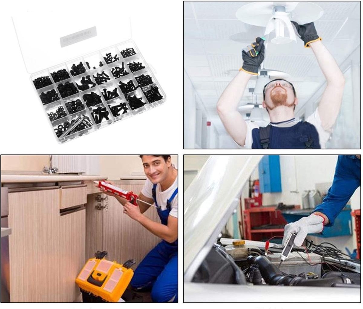Verzonken Machineschroeven Set, 260-delig, M4/M5/M6, Roestvrij Staal 304, Platte Kop met Inbussleutel, voor Elektronica-industrie Verzonken Machineschroeven Set, 260-delig, M4/M5/M6, Roestvrij Staal 304, Platte Kop met Inbussleutel, voor Elektronica-industrie