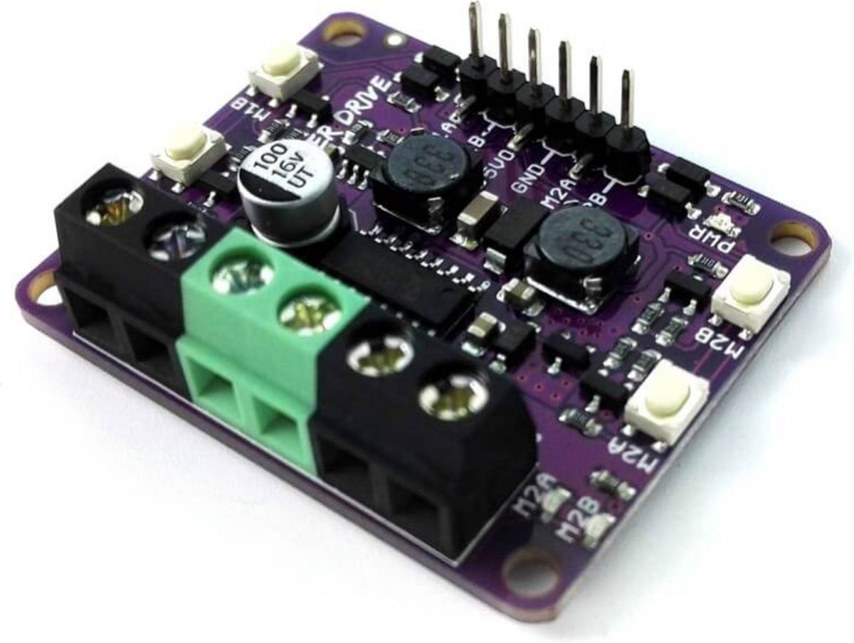 Maker Drive: Simplifying H-Bridge Motor Driver for Beginner Cytron