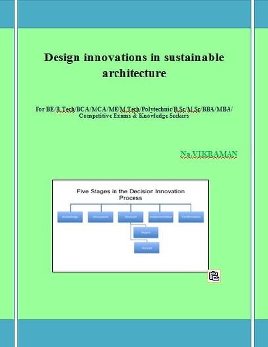 BEMEDIPLOMABSCMSC 128 - Design innovations in sustainable architecture