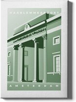 Walljar - Haarlemmerpoort - Muurdecoratie - Poster